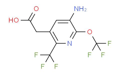 AM40680 | 1806000-91-8 | 3-Amino-2-(trifluoromethoxy)-6-(trifluoromethyl)pyridine-5-acetic acid