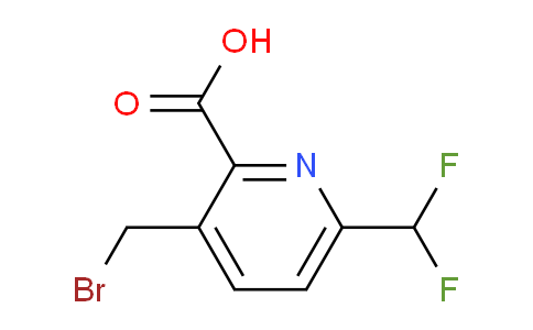 AM40684 | 1806789-61-6 | 3-(Bromomethyl)-6-(difluoromethyl)pyridine-2-carboxylic acid