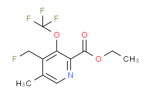 AM40691 | 1361794-25-3 | Ethyl 4-(fluoromethyl)-5-methyl-3-(trifluoromethoxy)pyridine-2-carboxylate