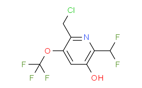 AM40693 | 1804777-32-9 | 2-(Chloromethyl)-6-(difluoromethyl)-5-hydroxy-3-(trifluoromethoxy)pyridine