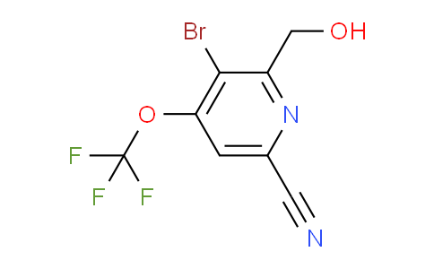 AM40694 | 1804651-81-7 | 3-Bromo-6-cyano-4-(trifluoromethoxy)pyridine-2-methanol