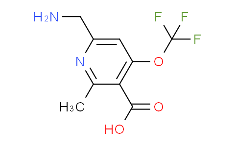 AM40696 | 1806164-66-8 | 6-(Aminomethyl)-2-methyl-4-(trifluoromethoxy)pyridine-3-carboxylic acid