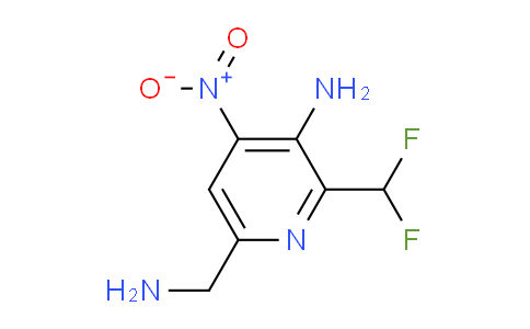 AM40731 | 1804685-27-5 | 3-Amino-6-(aminomethyl)-2-(difluoromethyl)-4-nitropyridine