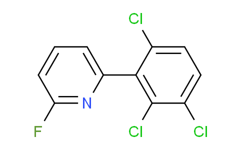 2-Fluoro-6-(2,3,6-trichlorophenyl)pyridine