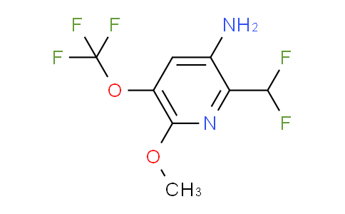 AM40737 | 1804386-74-0 | 3-Amino-2-(difluoromethyl)-6-methoxy-5-(trifluoromethoxy)pyridine