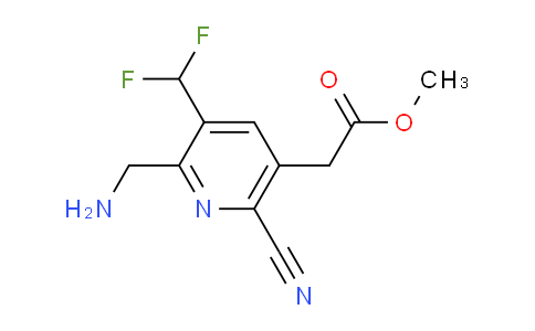 AM40738 | 1806994-79-5 | Methyl 2-(aminomethyl)-6-cyano-3-(difluoromethyl)pyridine-5-acetate