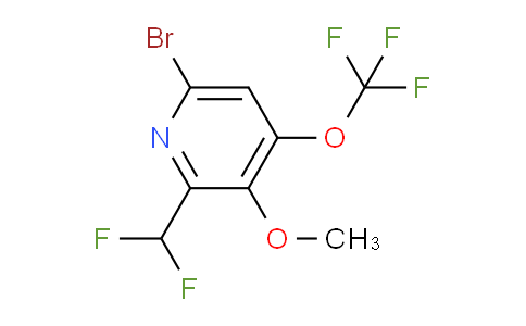 AM40759 | 1806093-54-8 | 6-Bromo-2-(difluoromethyl)-3-methoxy-4-(trifluoromethoxy)pyridine