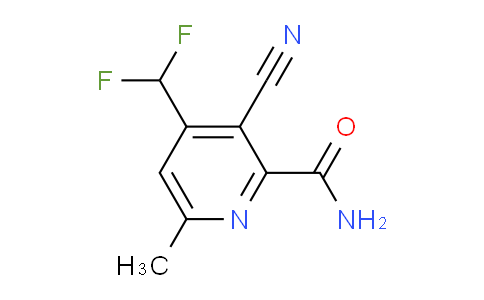AM40770 | 1805024-08-1 | 3-Cyano-4-(difluoromethyl)-6-methylpyridine-2-carboxamide