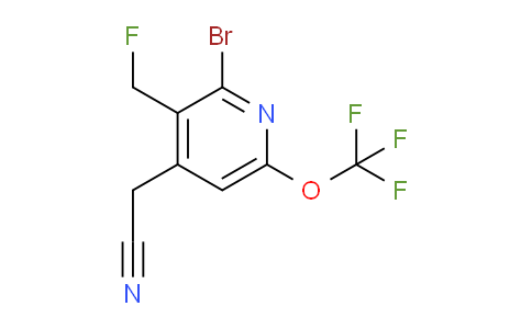 AM40779 | 1803528-02-0 | 2-Bromo-3-(fluoromethyl)-6-(trifluoromethoxy)pyridine-4-acetonitrile