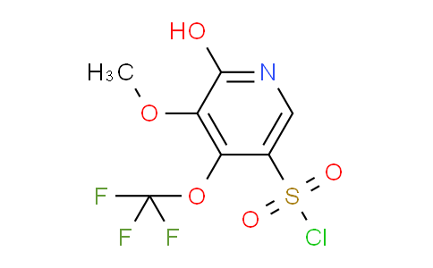 AM40782 | 1804758-80-2 | 2-Hydroxy-3-methoxy-4-(trifluoromethoxy)pyridine-5-sulfonyl chloride