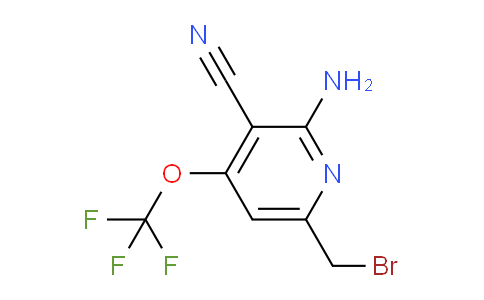 AM40784 | 1804567-60-9 | 2-Amino-6-(bromomethyl)-3-cyano-4-(trifluoromethoxy)pyridine