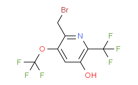 AM40787 | 1806722-64-4 | 2-(Bromomethyl)-5-hydroxy-3-(trifluoromethoxy)-6-(trifluoromethyl)pyridine