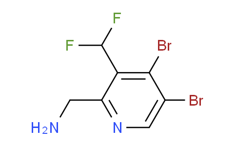 AM40788 | 1806840-31-2 | 2-(Aminomethyl)-4,5-dibromo-3-(difluoromethyl)pyridine