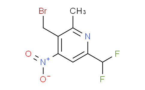 AM40796 | 1804872-73-8 | 3-(Bromomethyl)-6-(difluoromethyl)-2-methyl-4-nitropyridine