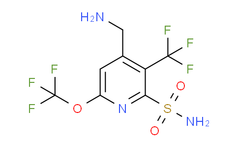 AM40798 | 1805921-85-0 | 4-(Aminomethyl)-6-(trifluoromethoxy)-3-(trifluoromethyl)pyridine-2-sulfonamide