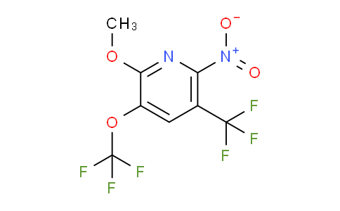 AM40800 | 1805106-17-5 | 2-Methoxy-6-nitro-3-(trifluoromethoxy)-5-(trifluoromethyl)pyridine