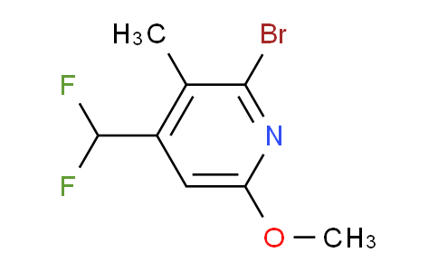 AM40802 | 1804857-57-5 | 2-Bromo-4-(difluoromethyl)-6-methoxy-3-methylpyridine