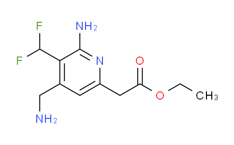 AM40806 | 1805337-45-4 | Ethyl 2-amino-4-(aminomethyl)-3-(difluoromethyl)pyridine-6-acetate