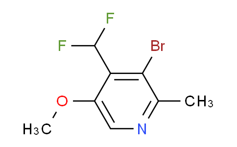 AM40808 | 1805919-74-7 | 3-Bromo-4-(difluoromethyl)-5-methoxy-2-methylpyridine