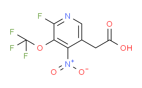 AM40811 | 1806733-11-8 | 2-Fluoro-4-nitro-3-(trifluoromethoxy)pyridine-5-acetic acid