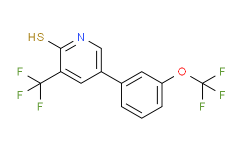 AM40817 | 1261661-71-5 | 2-Mercapto-5-(3-(trifluoromethoxy)phenyl)-3-(trifluoromethyl)pyridine