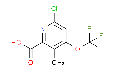 AM40822 | 1804556-44-2 | 6-Chloro-3-methyl-4-(trifluoromethoxy)pyridine-2-carboxylic acid