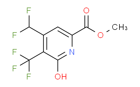 AM40823 | 1805509-00-5 | Methyl 4-(difluoromethyl)-2-hydroxy-3-(trifluoromethyl)pyridine-6-carboxylate