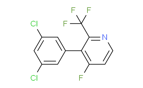 AM40824 | 1361721-57-4 | 3-(3,5-Dichlorophenyl)-4-fluoro-2-(trifluoromethyl)pyridine