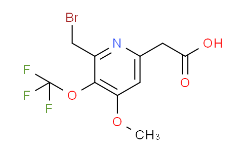 AM40829 | 1805069-95-7 | 2-(Bromomethyl)-4-methoxy-3-(trifluoromethoxy)pyridine-6-acetic acid