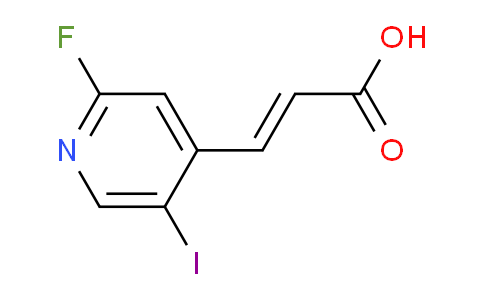 AM40830 | 1807391-51-0 | 2-Fluoro-5-iodopyridine-4-acrylic acid