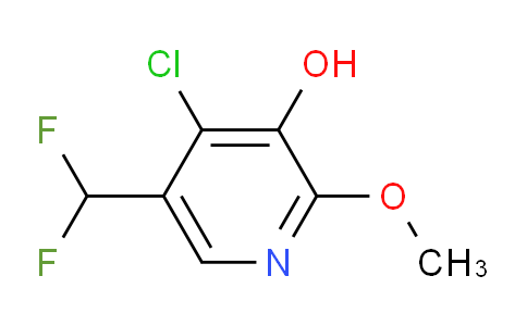 AM40836 | 1807034-15-6 | 4-Chloro-5-(difluoromethyl)-3-hydroxy-2-methoxypyridine