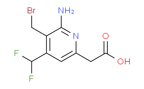 AM40837 | 1805388-64-0 | 2-Amino-3-(bromomethyl)-4-(difluoromethyl)pyridine-6-acetic acid