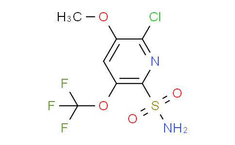 AM40844 | 1804801-78-2 | 2-Chloro-3-methoxy-5-(trifluoromethoxy)pyridine-6-sulfonamide