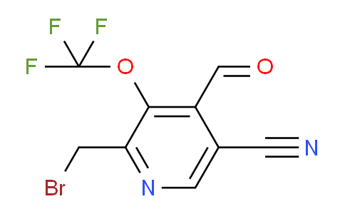 AM40846 | 1803944-85-5 | 2-(Bromomethyl)-5-cyano-3-(trifluoromethoxy)pyridine-4-carboxaldehyde