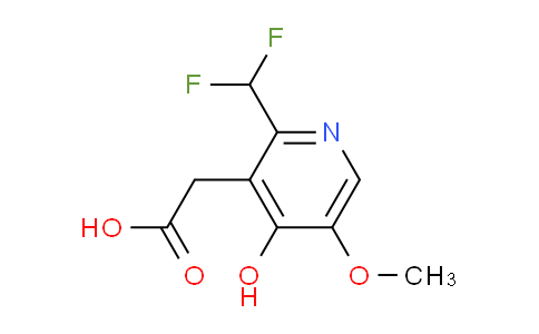 AM40849 | 1805537-61-4 | 2-(Difluoromethyl)-4-hydroxy-5-methoxypyridine-3-acetic acid