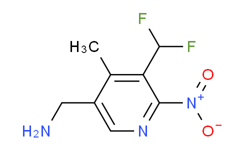 AM40856 | 1806883-63-5 | 5-(Aminomethyl)-3-(difluoromethyl)-4-methyl-2-nitropyridine
