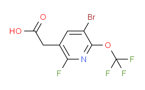 AM40862 | 1806110-33-7 | 3-Bromo-6-fluoro-2-(trifluoromethoxy)pyridine-5-acetic acid