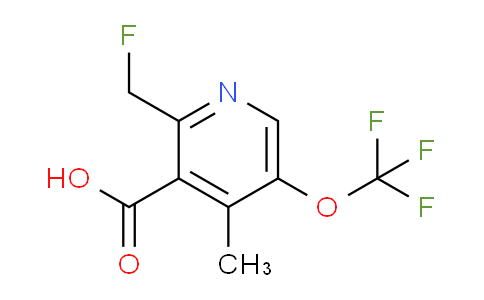 AM40870 | 1361803-78-2 | 2-(Fluoromethyl)-4-methyl-5-(trifluoromethoxy)pyridine-3-carboxylic acid