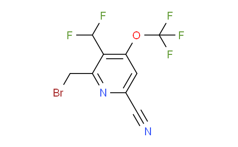AM40879 | 1804809-97-9 | 2-(Bromomethyl)-6-cyano-3-(difluoromethyl)-4-(trifluoromethoxy)pyridine