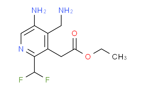 AM40882 | 1806888-44-7 | Ethyl 5-amino-4-(aminomethyl)-2-(difluoromethyl)pyridine-3-acetate