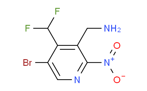 AM40884 | 1805436-52-5 | 3-(Aminomethyl)-5-bromo-4-(difluoromethyl)-2-nitropyridine