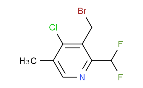 AM40887 | 1807088-96-5 | 3-(Bromomethyl)-4-chloro-2-(difluoromethyl)-5-methylpyridine