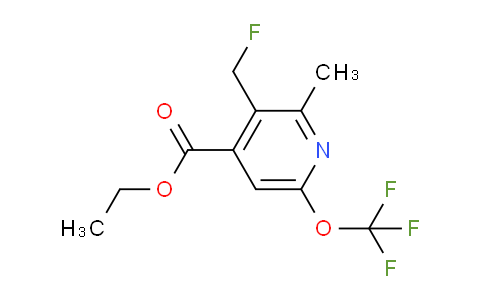 AM40895 | 1361713-00-9 | Ethyl 3-(fluoromethyl)-2-methyl-6-(trifluoromethoxy)pyridine-4-carboxylate