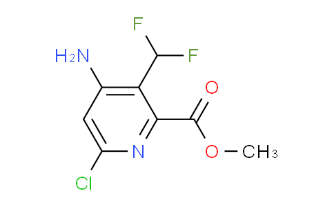 Methyl 4-amino-6-chloro-3-(difluoromethyl)pyridine-2-carboxylate
