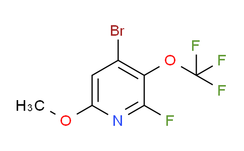 4-Bromo-2-fluoro-6-methoxy-3-(trifluoromethoxy)pyridine