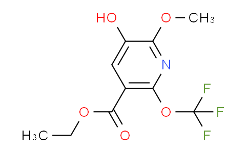 Ethyl 3-hydroxy-2-methoxy-6-(trifluoromethoxy)pyridine-5-carboxylate
