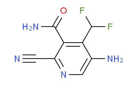 5-Amino-2-cyano-4-(difluoromethyl)pyridine-3-carboxamide