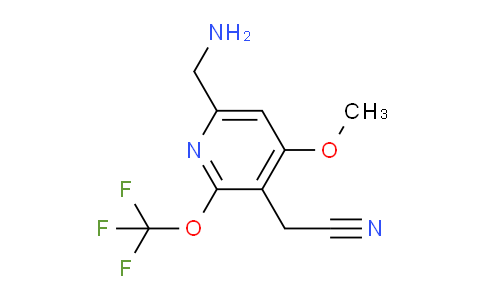 AM40908 | 1804626-44-5 | 6-(Aminomethyl)-4-methoxy-2-(trifluoromethoxy)pyridine-3-acetonitrile