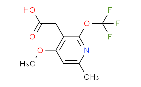 AM40911 | 1805107-00-9 | 4-Methoxy-6-methyl-2-(trifluoromethoxy)pyridine-3-acetic acid