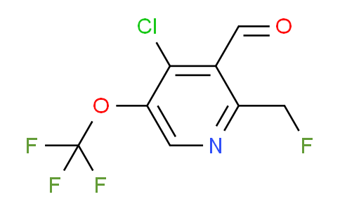 AM40918 | 1804654-03-2 | 4-Chloro-2-(fluoromethyl)-5-(trifluoromethoxy)pyridine-3-carboxaldehyde